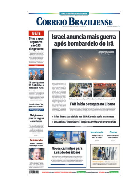 Correio Braziliense - Edição de 02 de Outubro de 2024