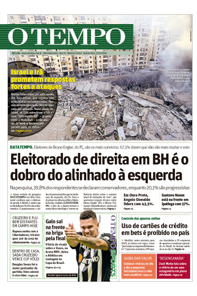 O TEMPO - Edição de 3 de Outubro de 2024