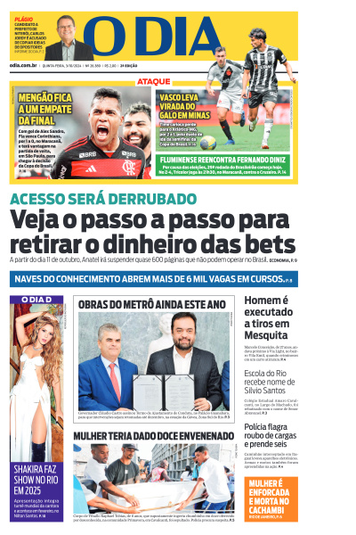 O DIA - Edição de 03 de Outubro de 2024