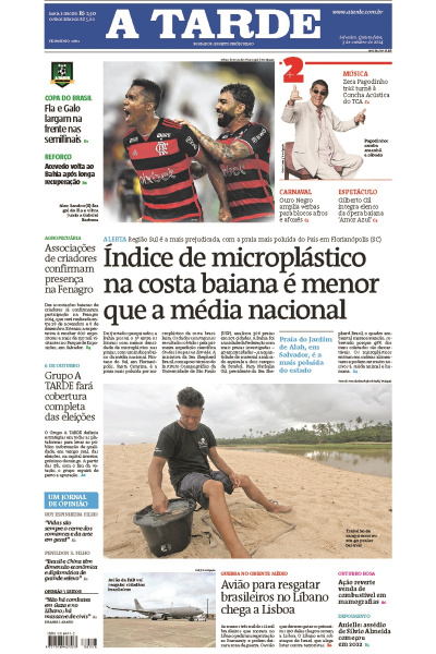 A TARDE - Edição de 03 de Outubro de 2024