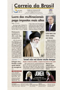 Correio do Brasil - Edição de 06 de Outubro de 2024