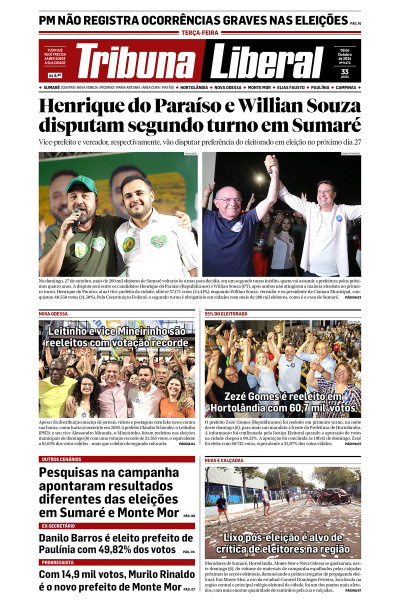 Tribuna Liberal - Edição de 08 de Outubro de 2024