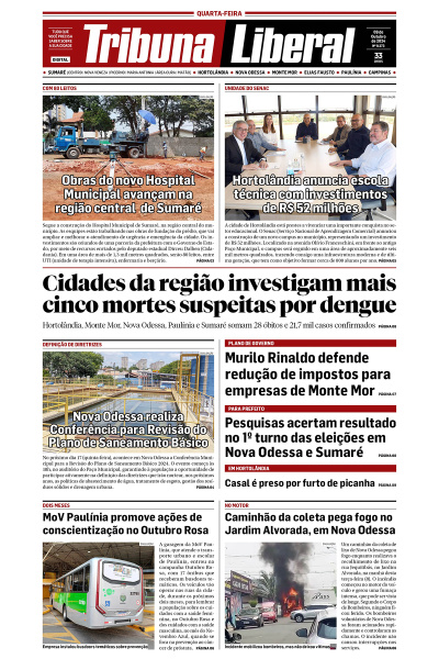 Tribuna Liberal - Edição de 09 de Outubro de 2024