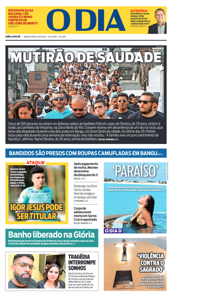 O DIA - Edição de 09 de Outubro de 2024