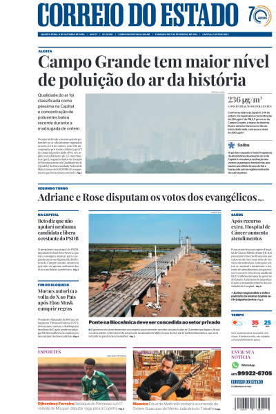 Correio do Estado - Edição de 09 de Outubro de 2024