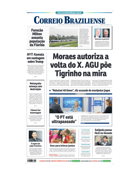 Correio Braziliense - Edição de 09 de Outubro de 2024