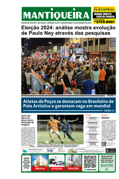 Mantiqueira - Edição de 09 de Outubro de 2024