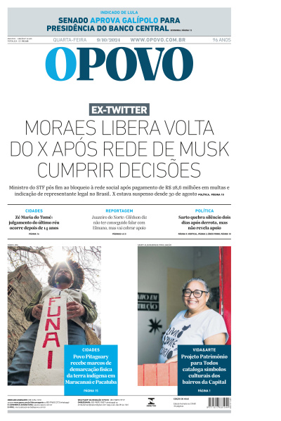 O POVO - Edição de 09 de Outubro de 2024