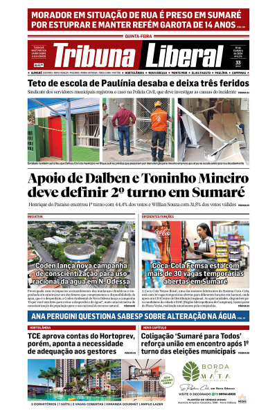 Tribuna Liberal - Edição de 10 de Outubro de 2024