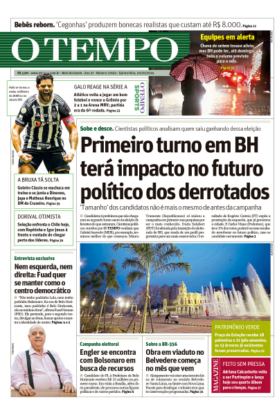 O TEMPO - Edição de 10 de Outubro de 2024