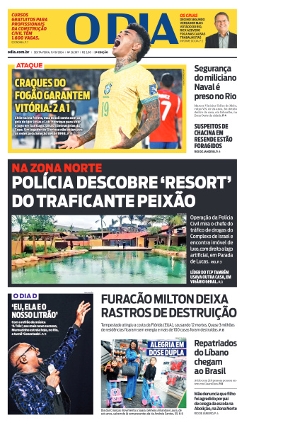 O DIA - Edição de 11 de Outubro de 2024