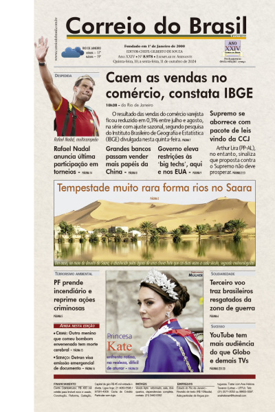 Correio do Brasil - Edição de 11 de Outubro de 2024