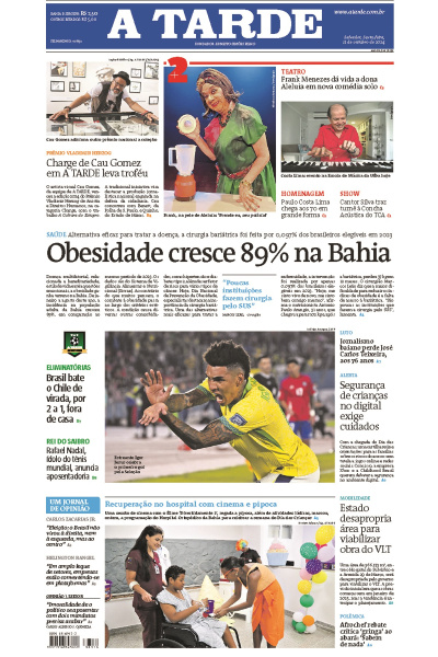 A TARDE - Edição de 11 de Outubro de 2024