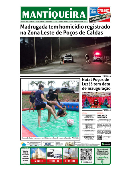 Mantiqueira - Edição de 11 de Outubro de 2024