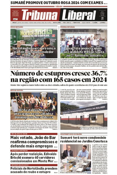 Tribuna Liberal - Edição de 12 de Outubro de 2024