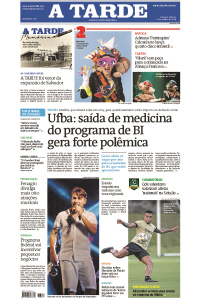 A TARDE - Edição de 12 de Outubro de 2024