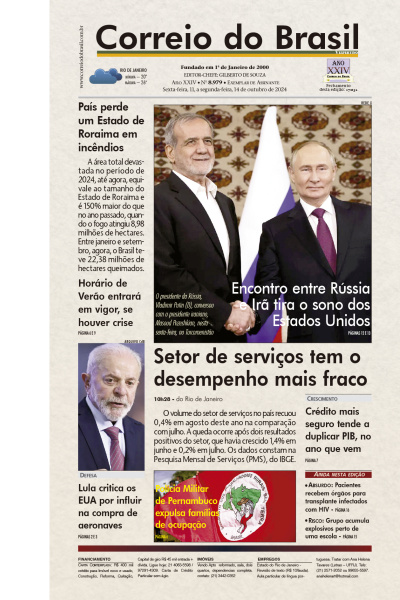 Correio do Brasil - Edição de 12 de Outubro de 2024