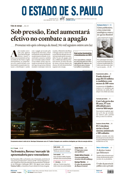 Estadão - Edição de 14 de Outubro de 2024