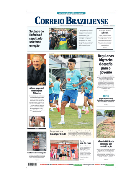 Correio Braziliense - Edição de 14 de Outubro de 2024