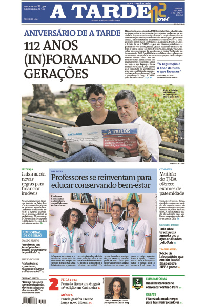 A TARDE - Edição de 15 de Outubro de 2024