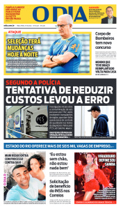 O DIA - Edição de 15 de Outubro de 2024