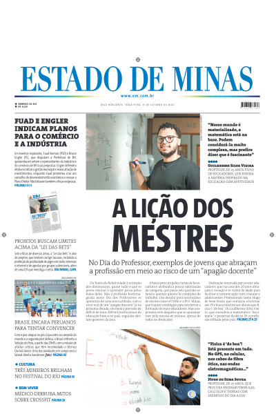 Estado de Minas - Edição de 15 de Outubro de 2024