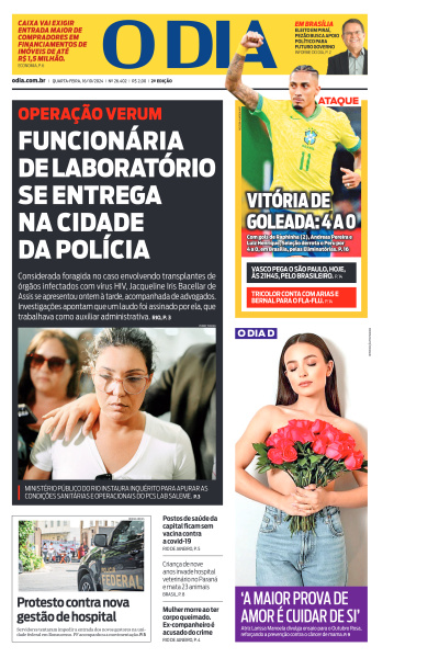 O DIA - Edição de 16 de Outubro de 2024