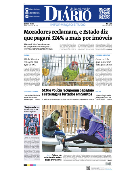 Diário do Litoral - Edição de 16 de Outubro de 2024