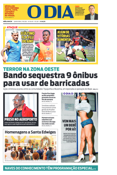 O DIA - Edição de 17 de Outubro de 2024