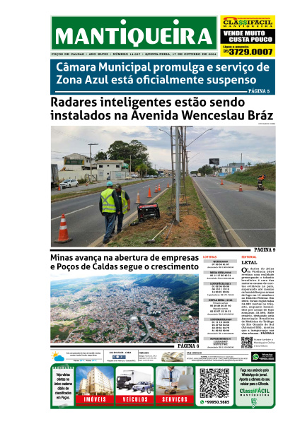 Mantiqueira - Edição de 17 de Outubro de 2024