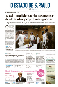 Estadão - Edição de 18 de Outubro de 2024
