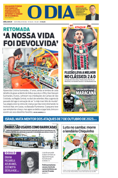 O DIA - Edição de 18 de Outubro de 2024