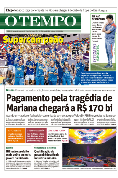 O TEMPO - Edição de 19 de Outubro de 2024