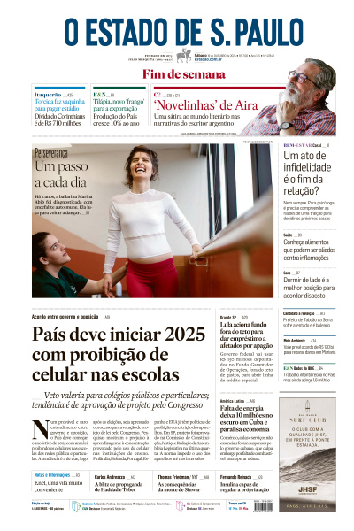 Estadão - Edição de 19 de Outubro de 2024