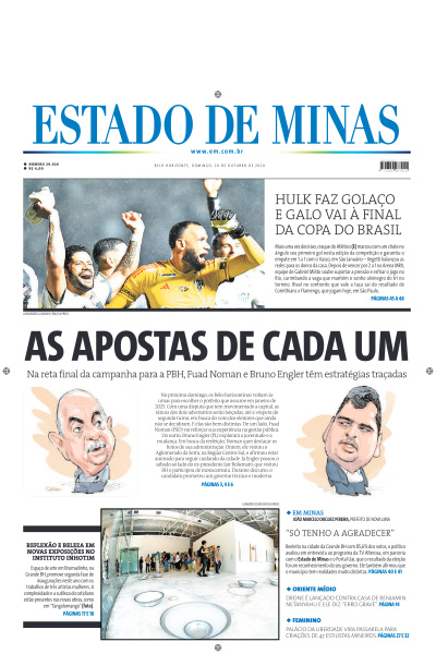 Estado de Minas - Edição de 20 de Outubro de 2024