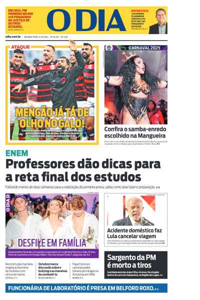 O DIA - Edição de 21 de Outubro de 2024