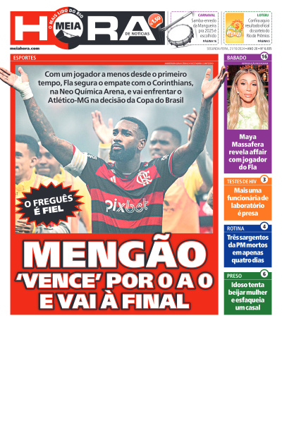 MEIA HORA - Edição de 21 de Outubro de 2024