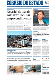 Correio do Estado - Edição de 21 de Outubro de 2024