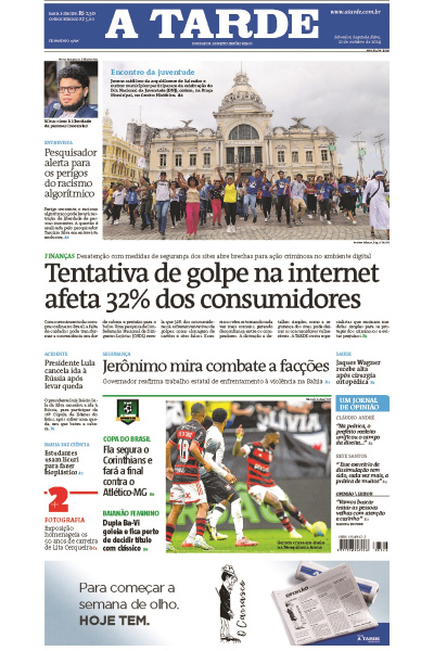 A TARDE - Edição de 21 de Outubro de 2024