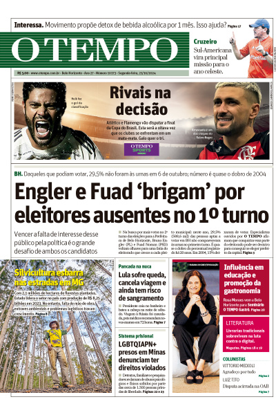 O TEMPO - Edição de 21 de Outubro de 2024