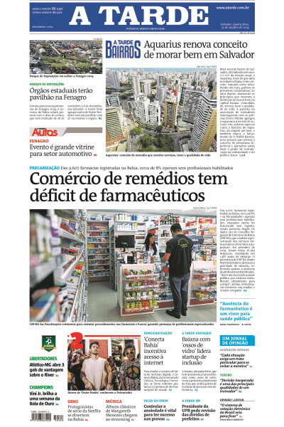 A TARDE - Edição de 23 de Outubro de 2024