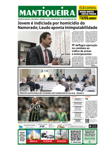 Mantiqueira - Edição de 23 de Outubro de 2024