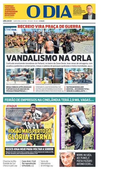 O DIA - Edição de 24 de Outubro de 2024