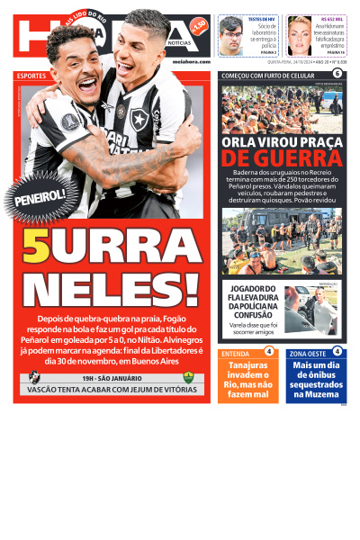 MEIA HORA - Edição de 24 de Outubro de 2024