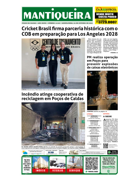 Mantiqueira - Edição de 24 de Outubro de 2024