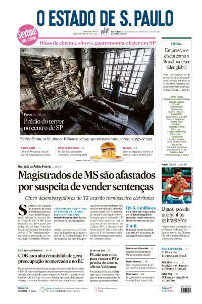 Estadão - Edição de 25 de Outubro de 2024