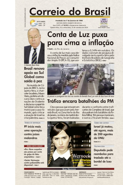 Correio do Brasil - Edição de 25 de Outubro de 2024