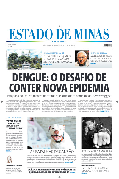 Estado de Minas - Edição de 25 de Outubro de 2024