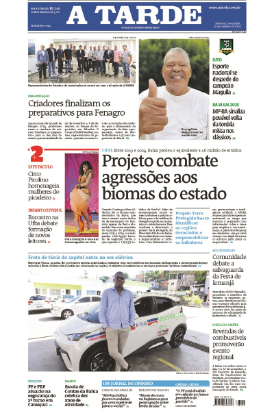 A TARDE - Edição de 25 de Outubro de 2024
