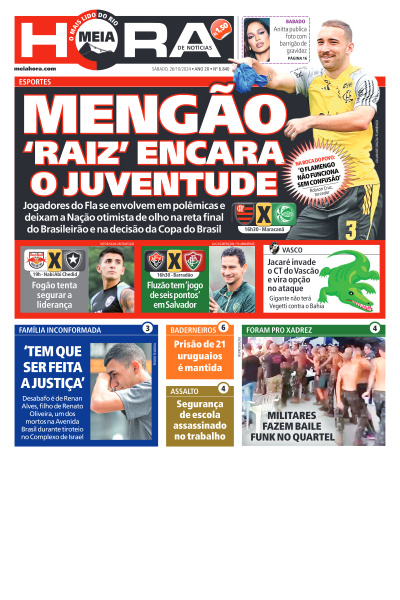 MEIA HORA - Edição de 26 de Outubro de 2024